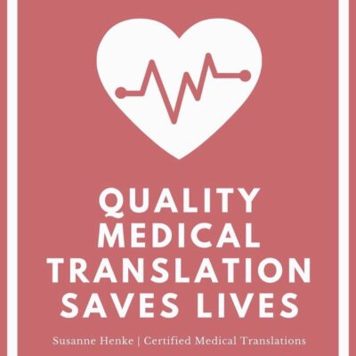 Please don’t place your patients‘ lives into the hands of a chatbot or the first translator that comes to mind. Trust the experts! Hire a certified medical translator. 