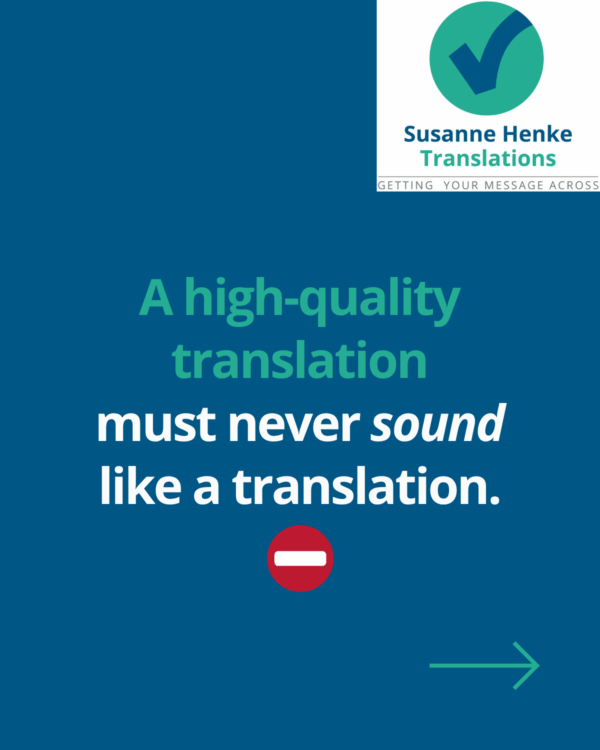 The DNA of High-Quality Translation 3/5